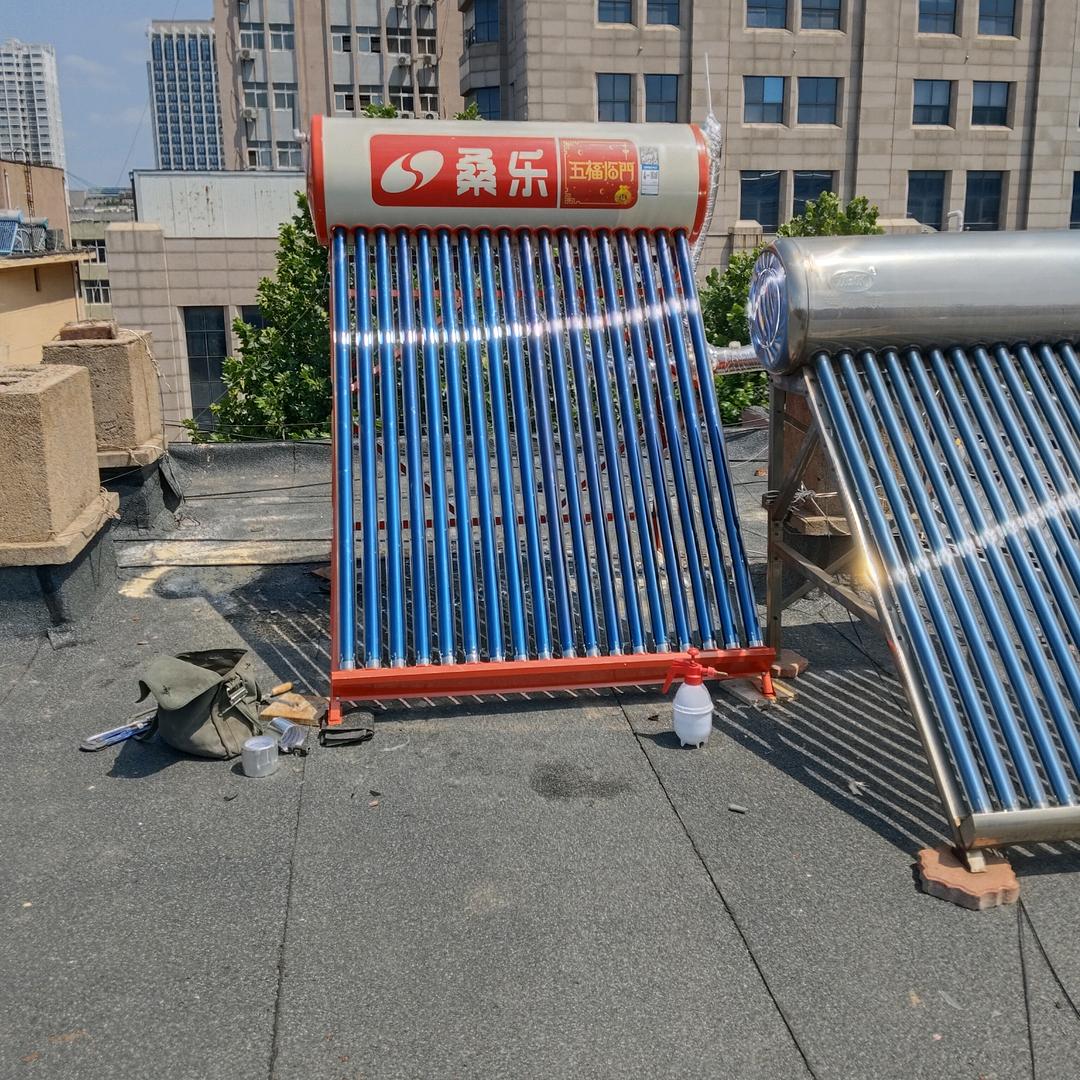 诸城水暖安装太阳能孙师傅