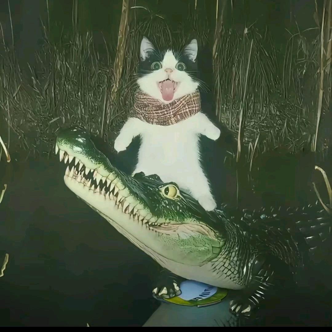 捉过鳄鱼屠过龙