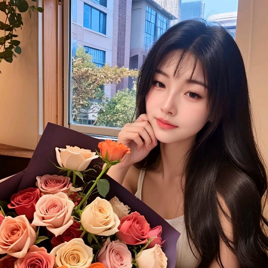 阳光明媚的女子