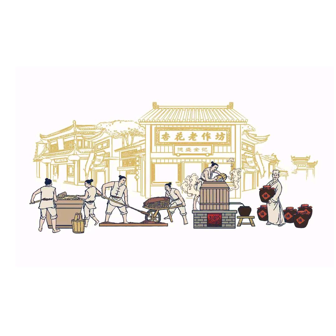 杏花村老作坊酒业源头厂家