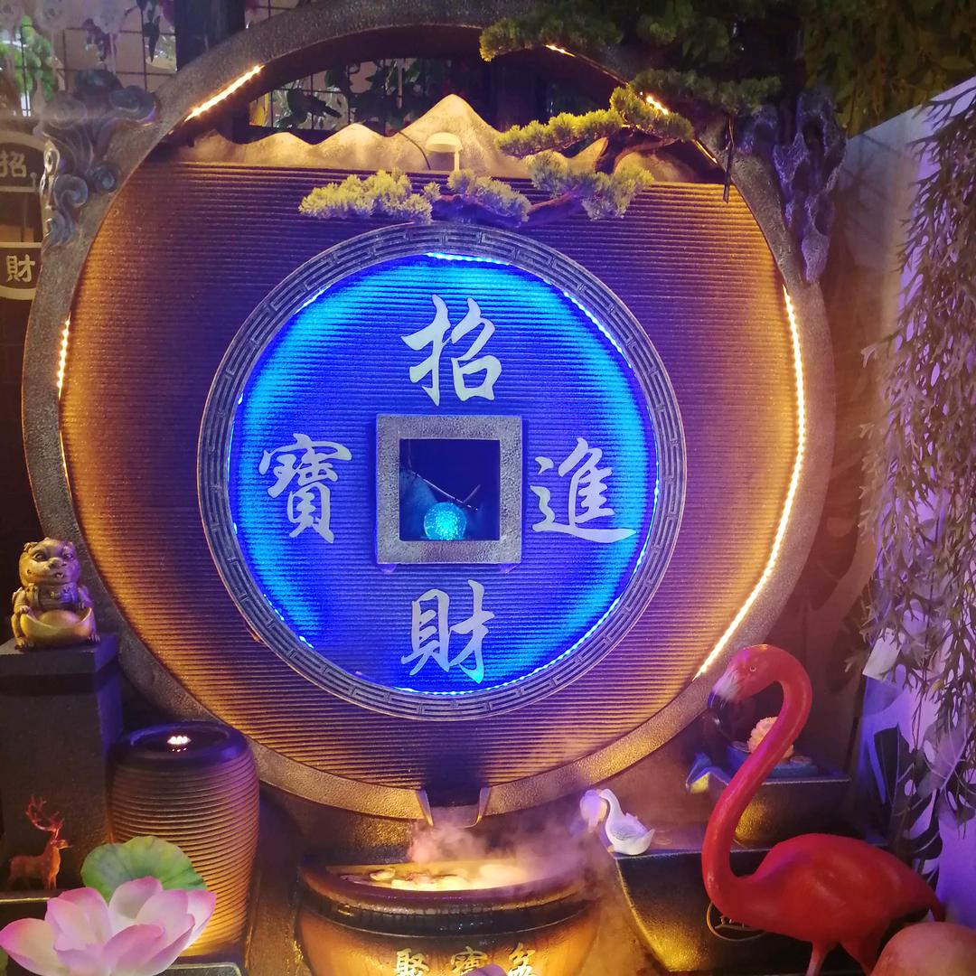 西安美仑景观花艺造景假山流水摆件