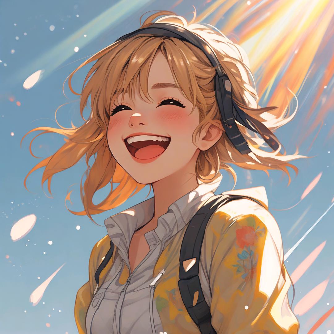 晴空万里，不及心中有你。