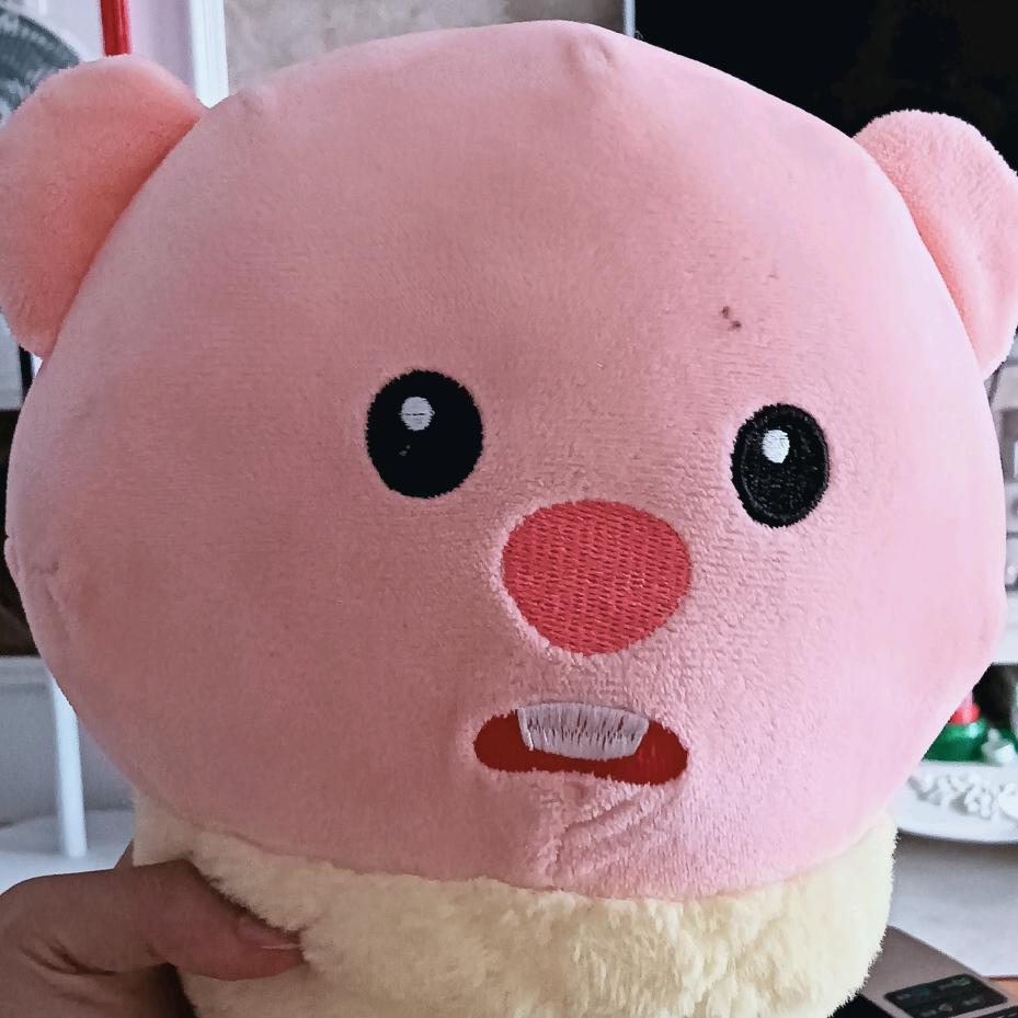 他