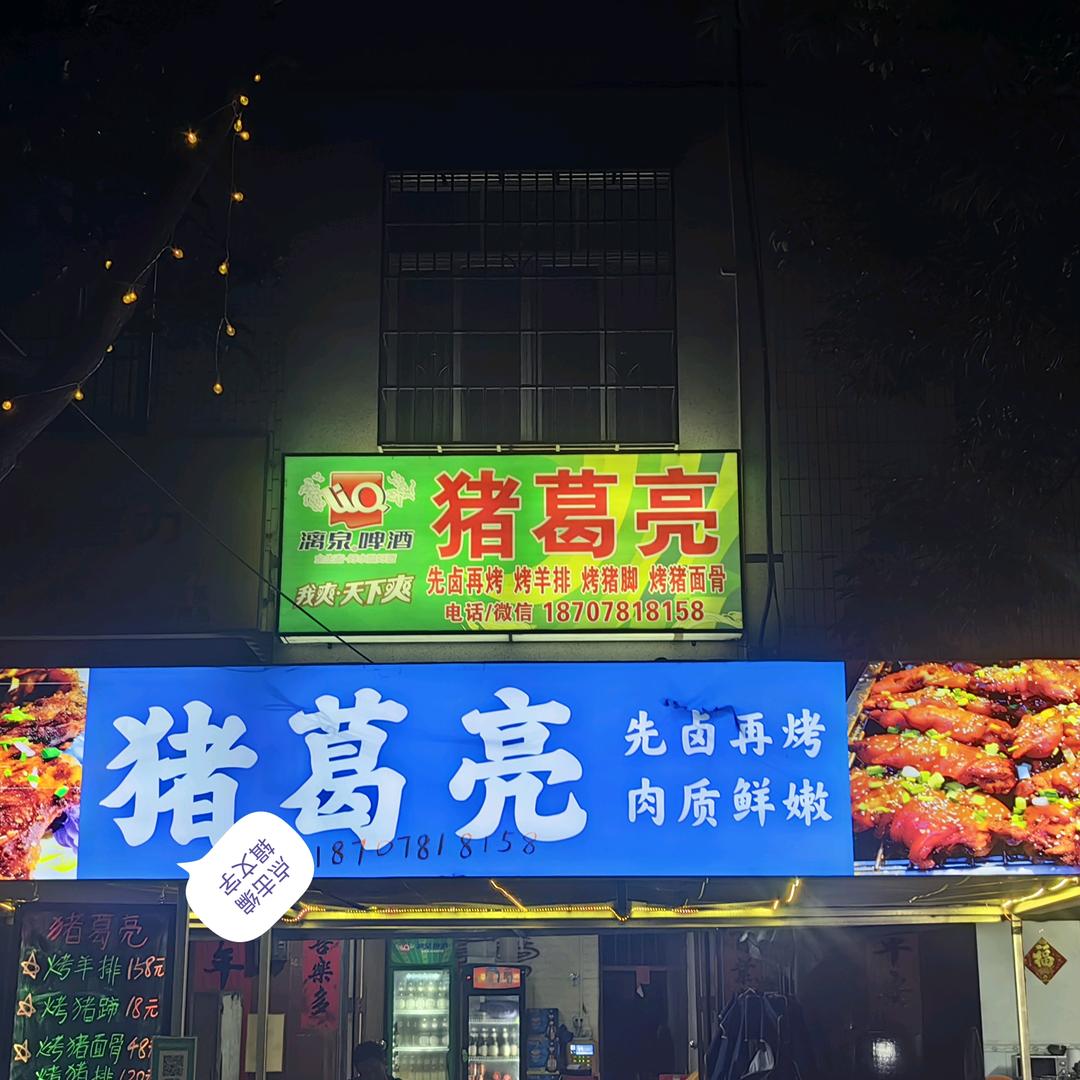 合浦猪葛亮先卤再烤