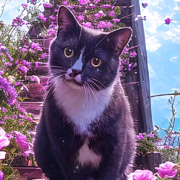 🦅粘人的小黑猫【0134】