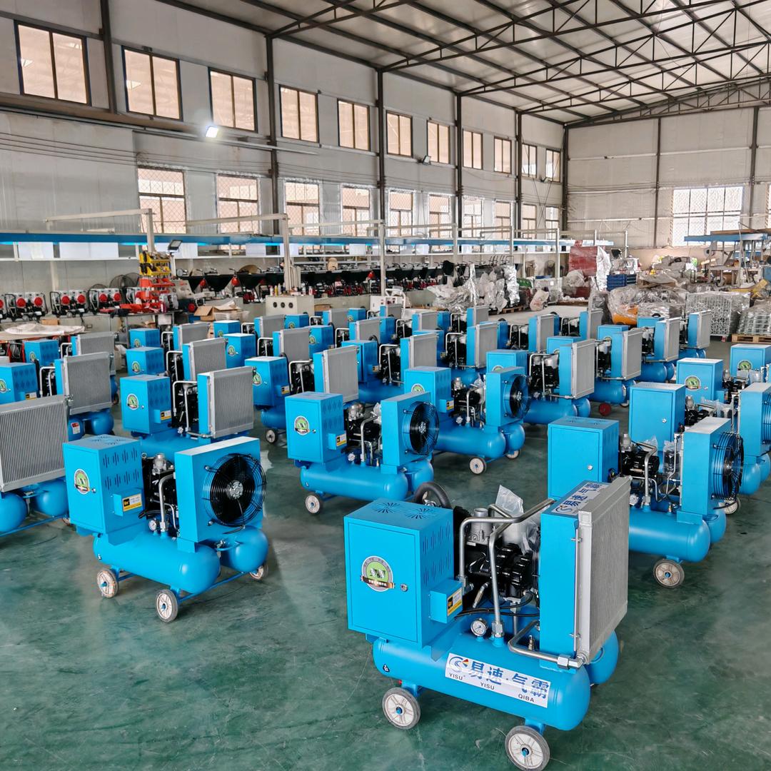 易速装修工具无油机螺杆空压机