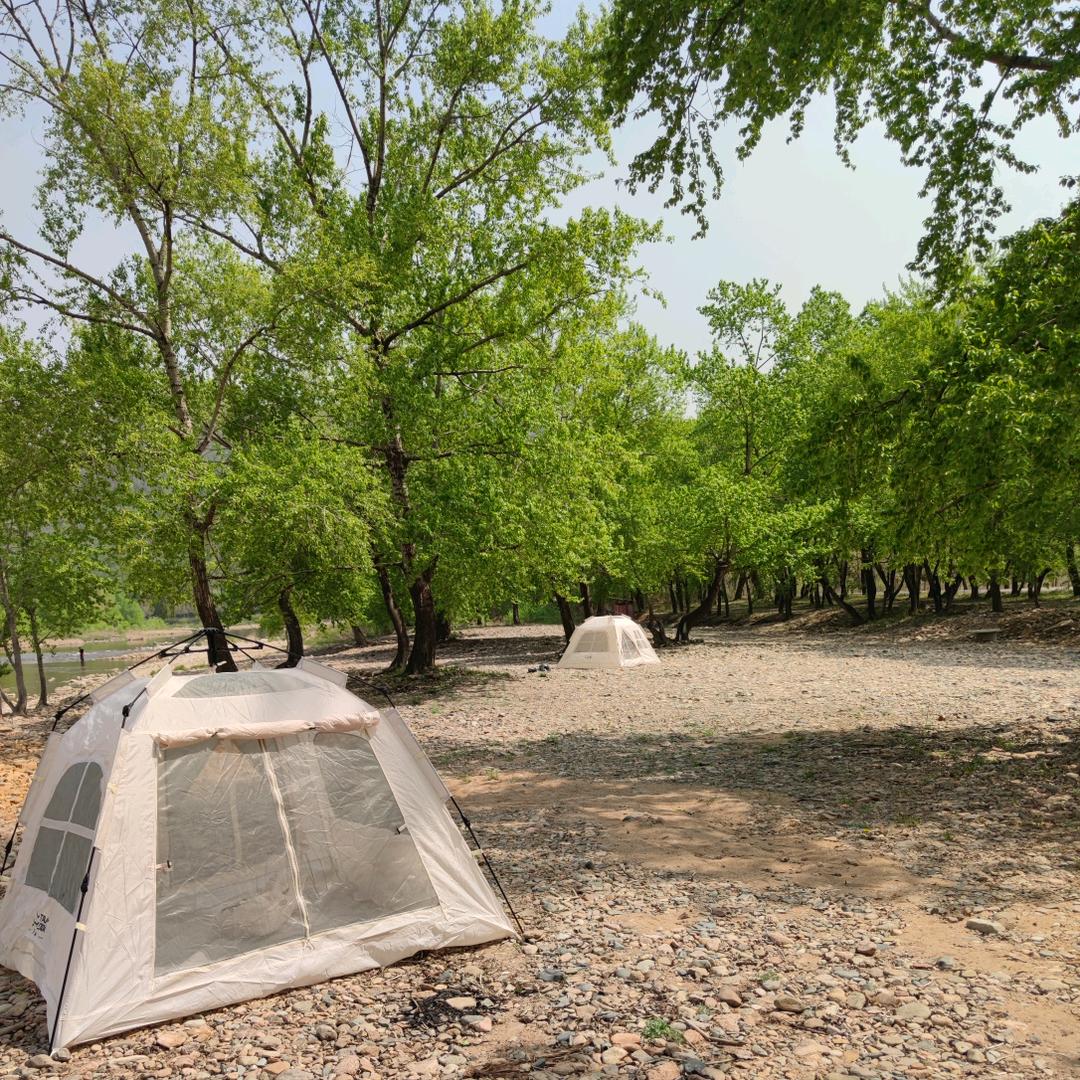 本溪 溪水石岸露营地