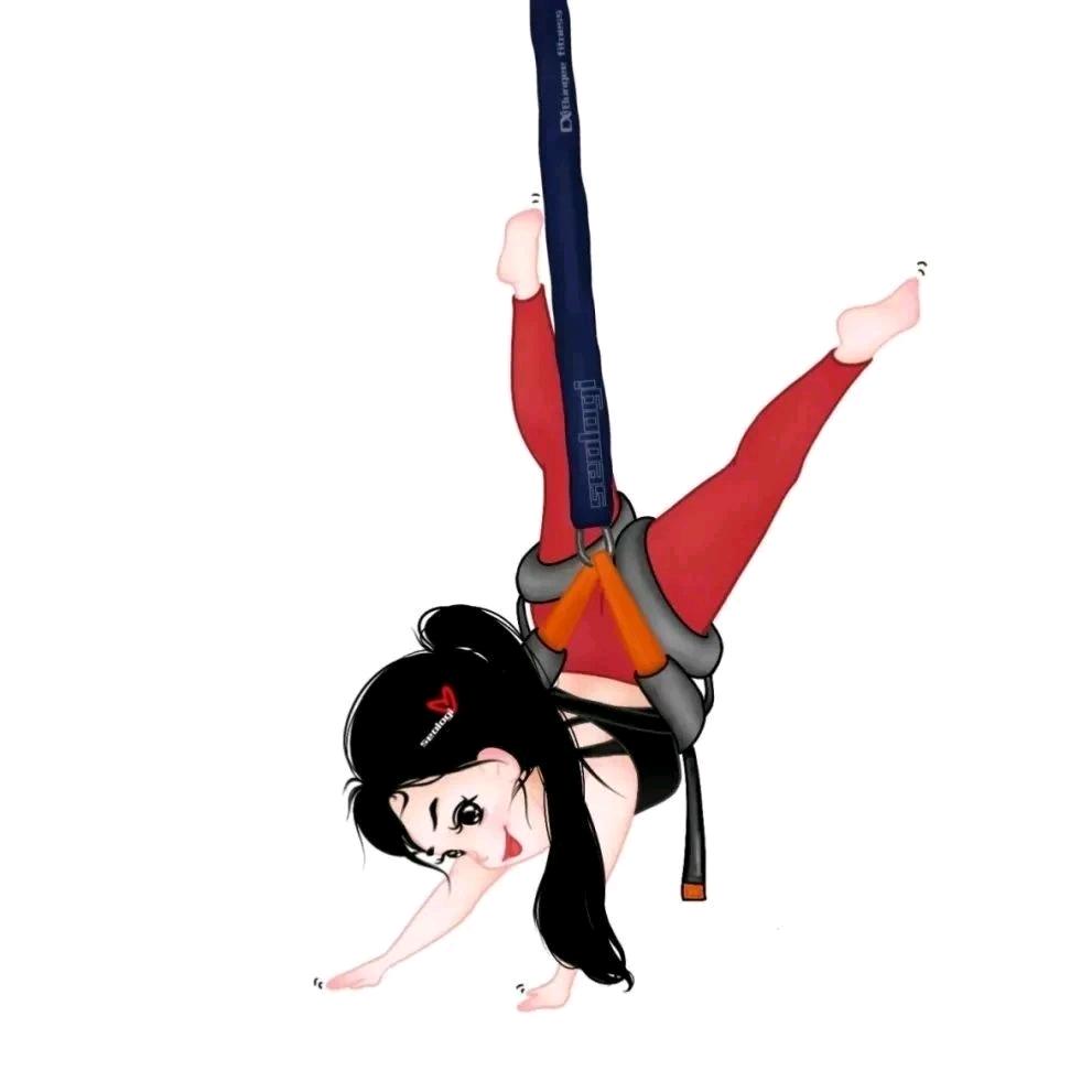 笑笑 _ 飞趣室内蹦极