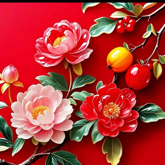 花开果实