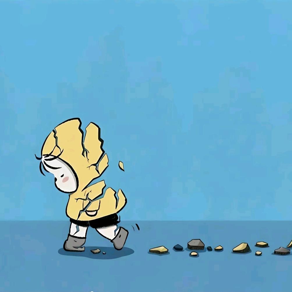 耗尽了