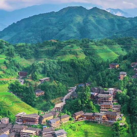 农村山水风景