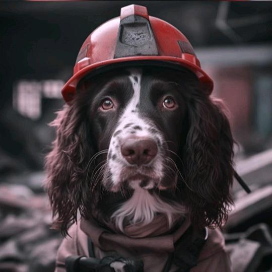 招财是条史宾格