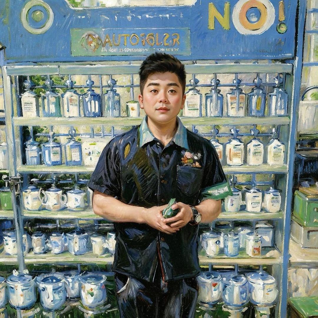 老师，喷漆找小甘！