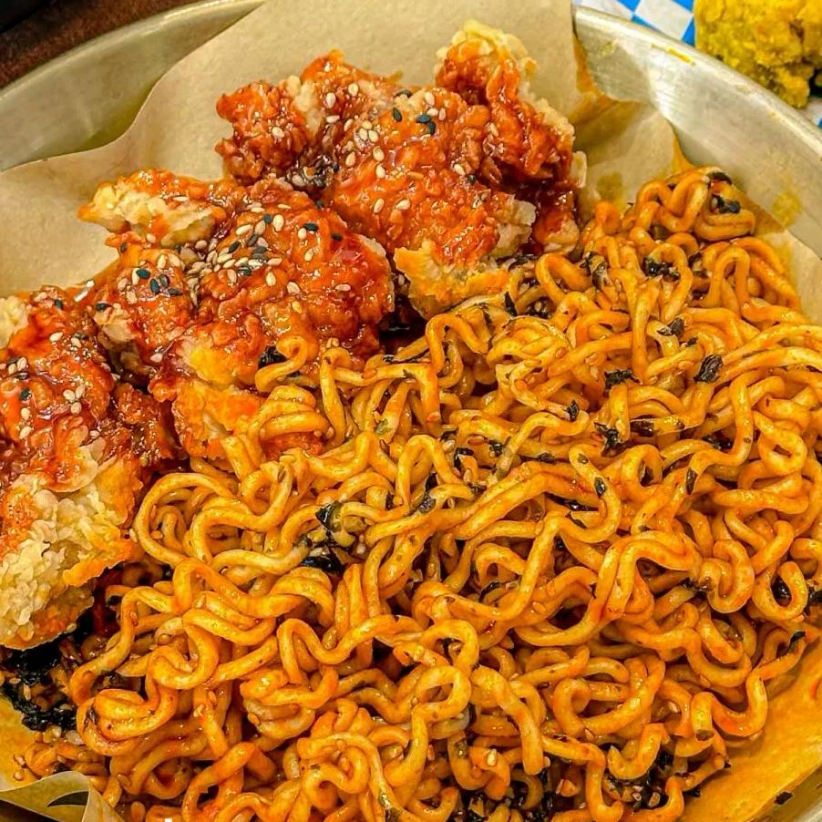 想吃炸鸡火鸡面