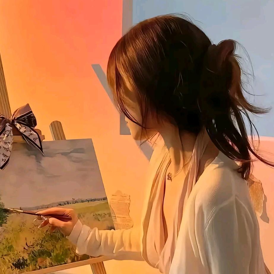 爱笑、