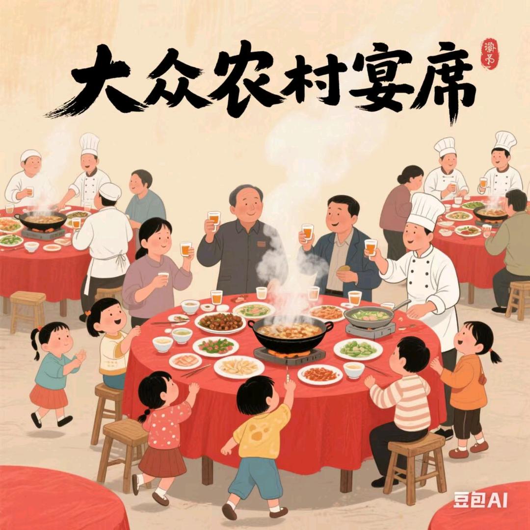 大众农村宴席