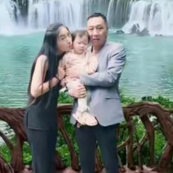 水彩夫妻（漆）