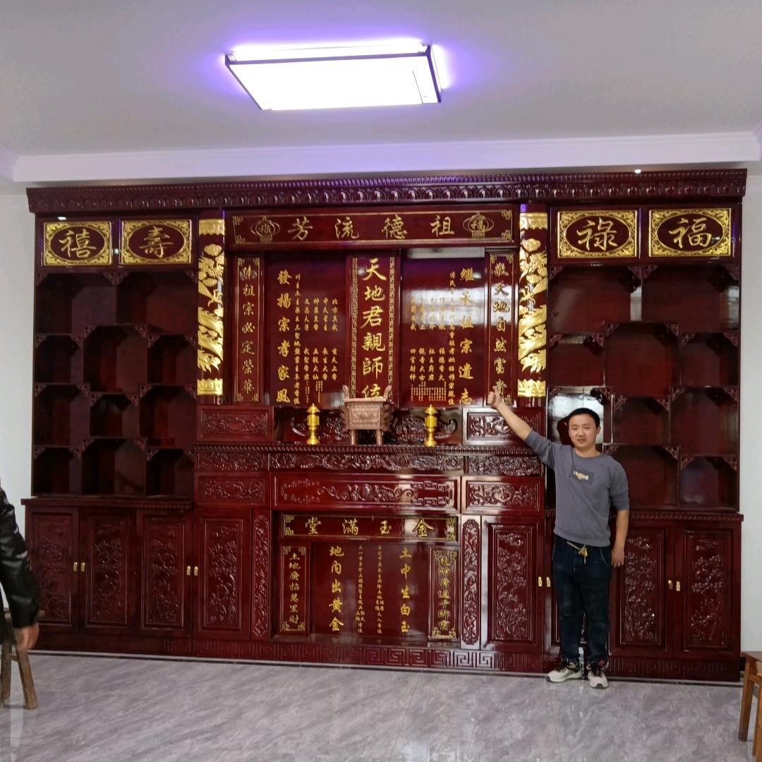 四川新鑫耀木雕有限公司定制实木香火～康