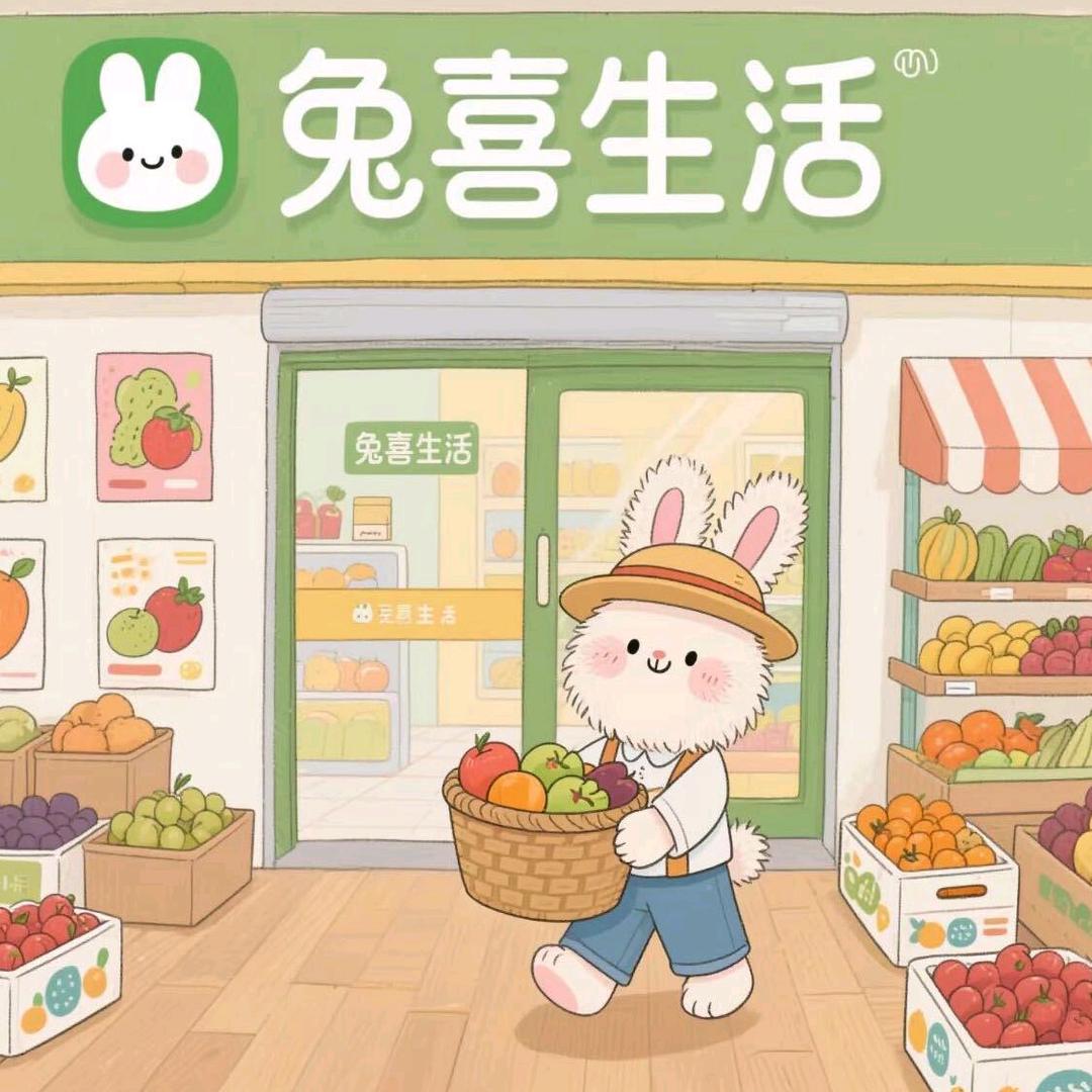 两只兔子