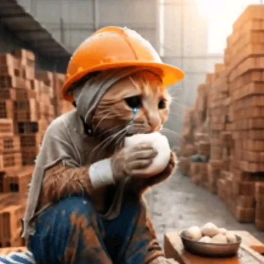 苦命的猫咪