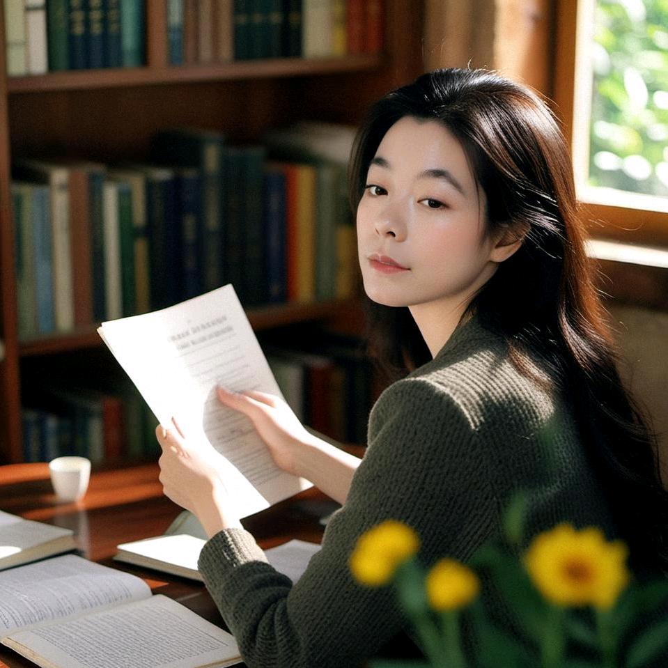 成长蜕变的女人