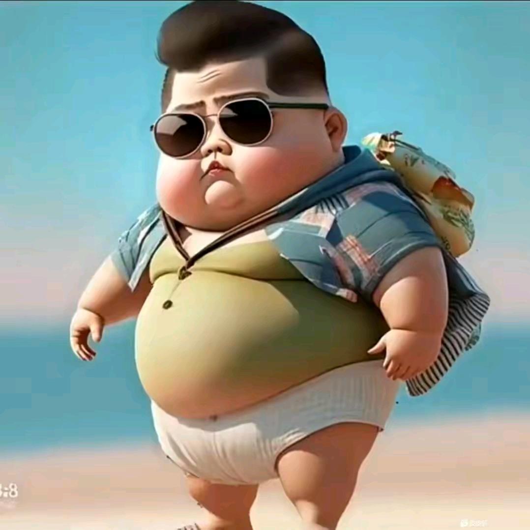 椭圆形胖子