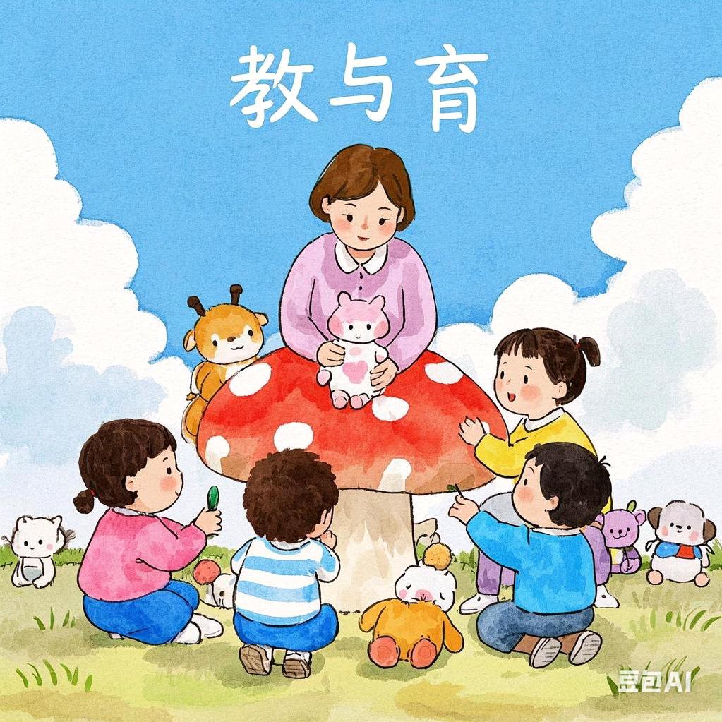 幼儿教与育