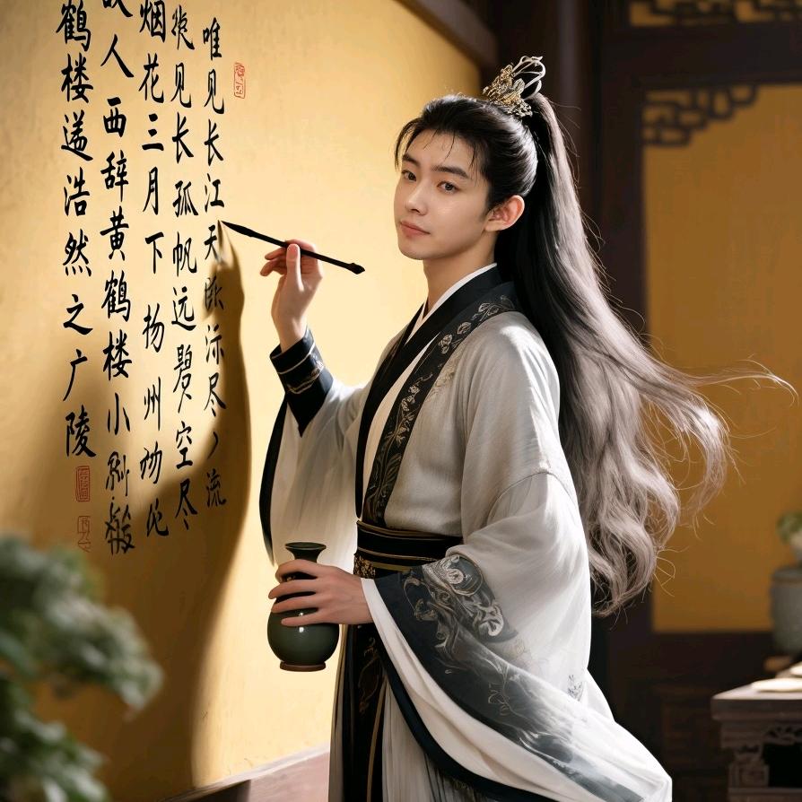 陌上人如玉.