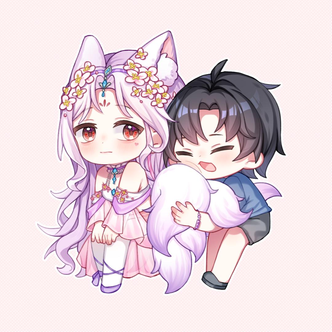 毛毛：尾巴！耳朵！我的！！