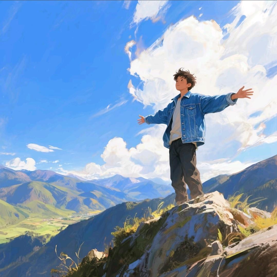 晚风吹行舟