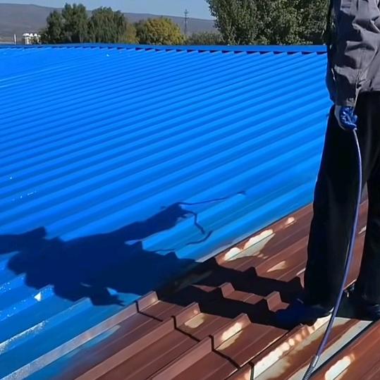 三毛彩钢瓦喷漆施工队