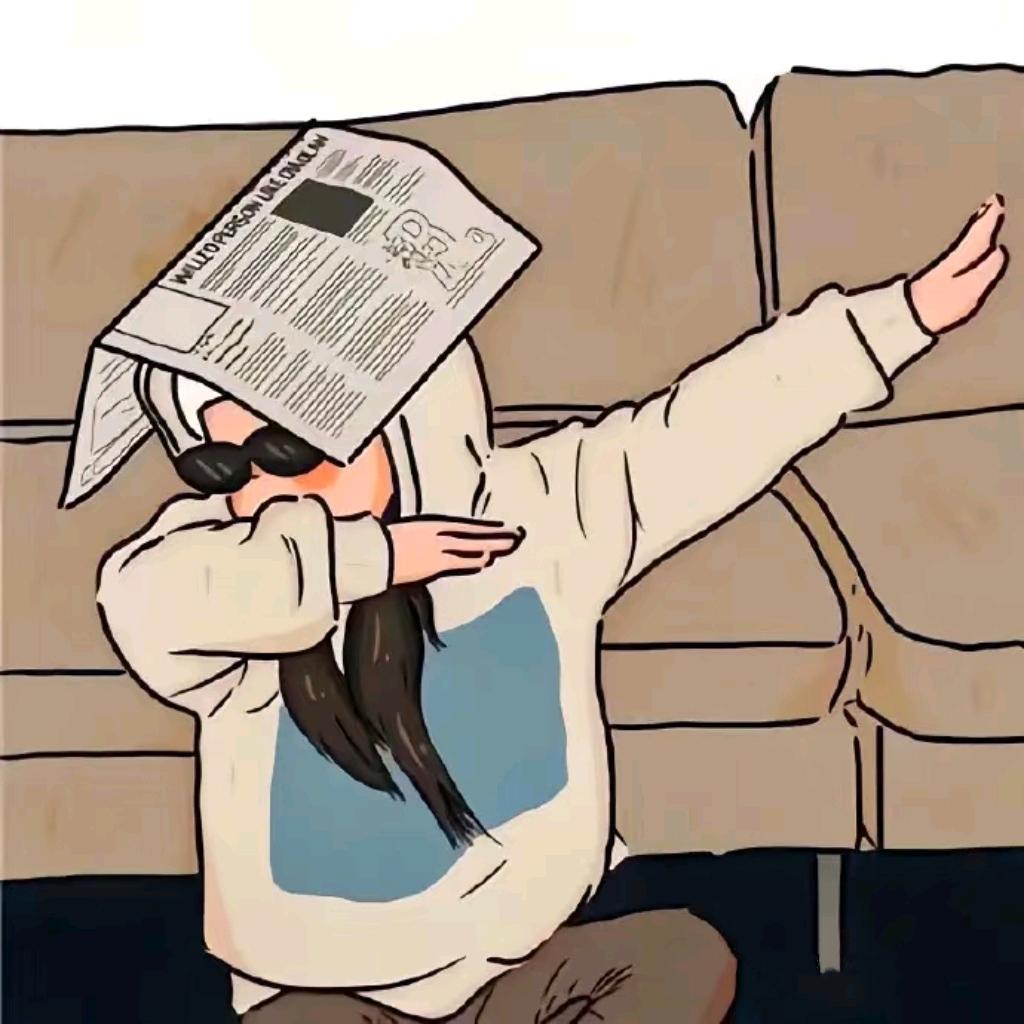 对方正在长头发