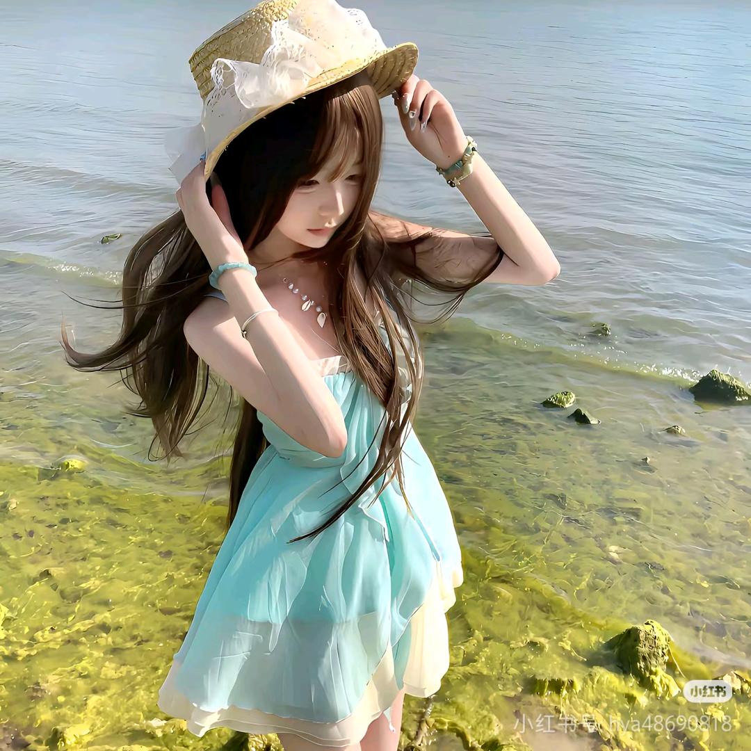 灿烂。