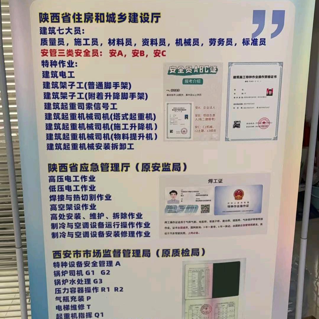 建筑工程类证书