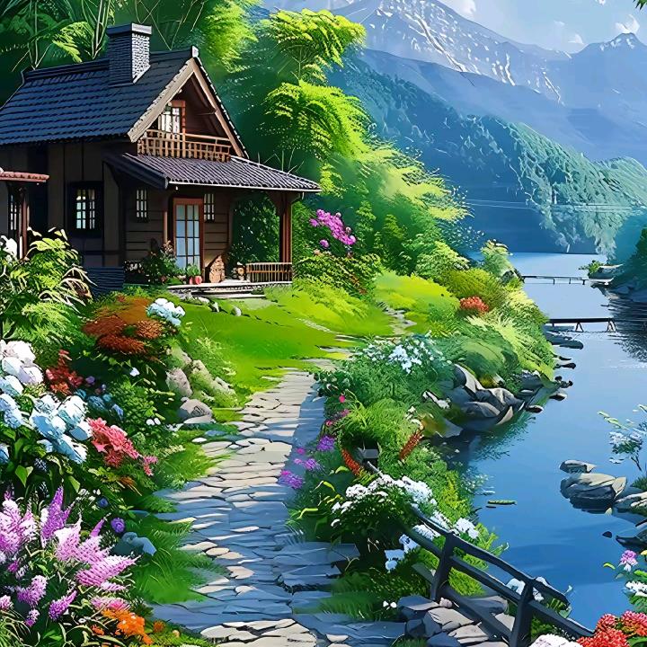 竹影清风