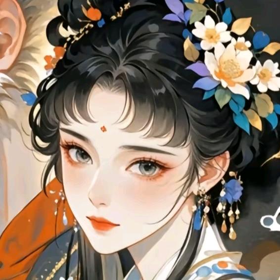 闲潭落花