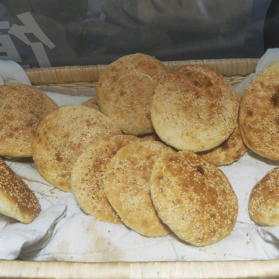 灵水夜市河南烧饼摊