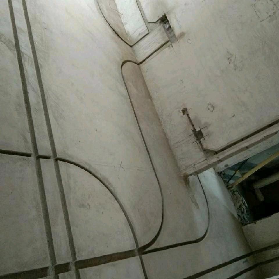 开槽的小景（武汉）