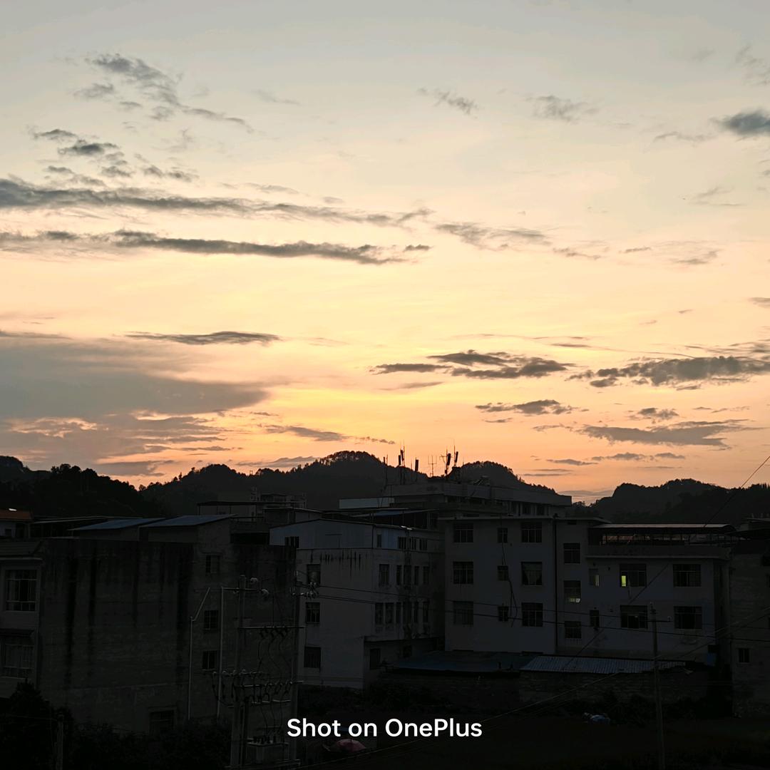 太阳落山了@