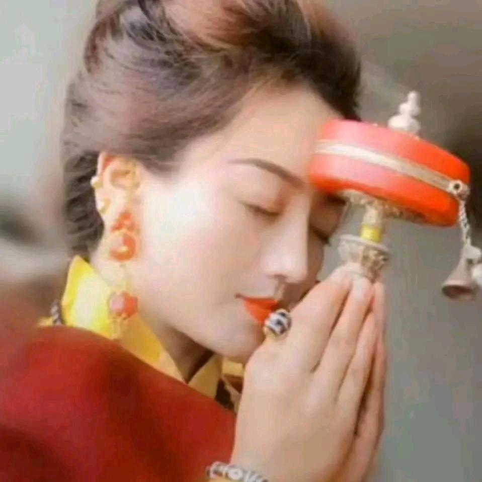 藏族女孩永远输不了。1376