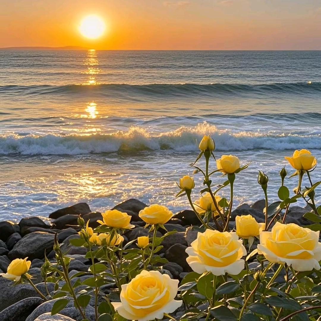 独看夕阳