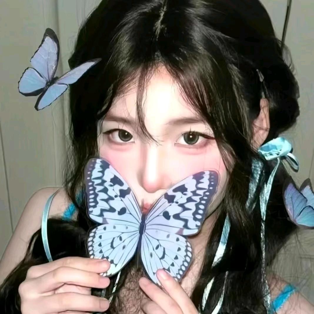 海棠蓝蝶