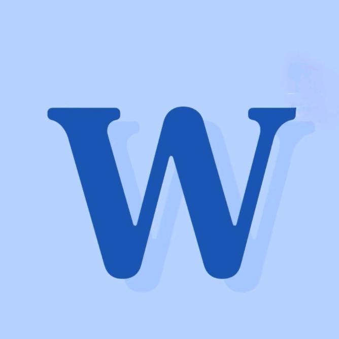 w