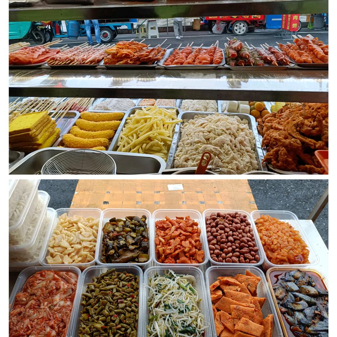 堆哥哥炸串，炒饭炒面，鸡柳锁骨
