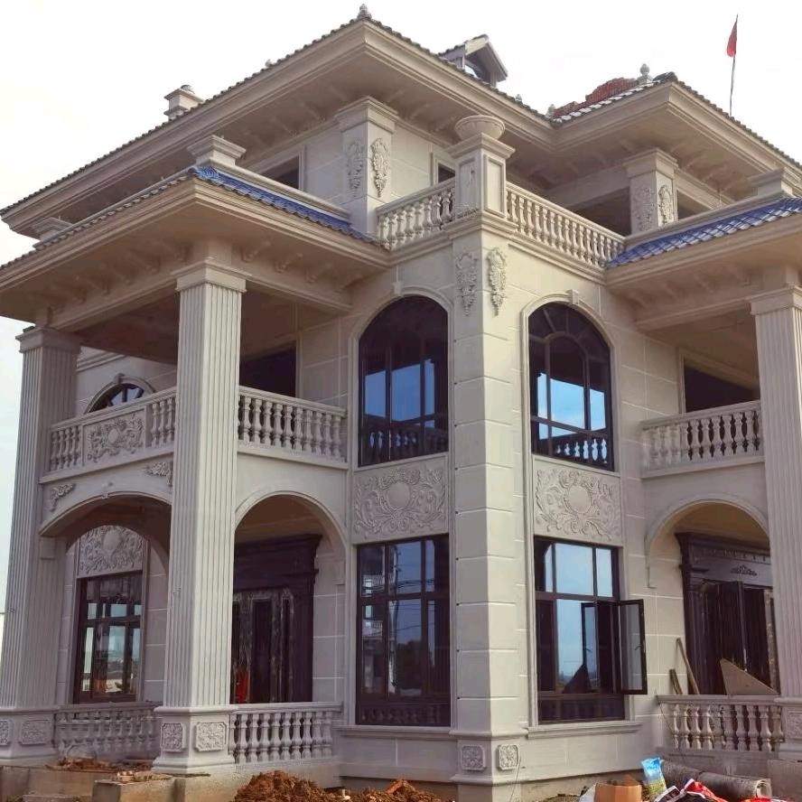 外墙保温 仿石漆施工