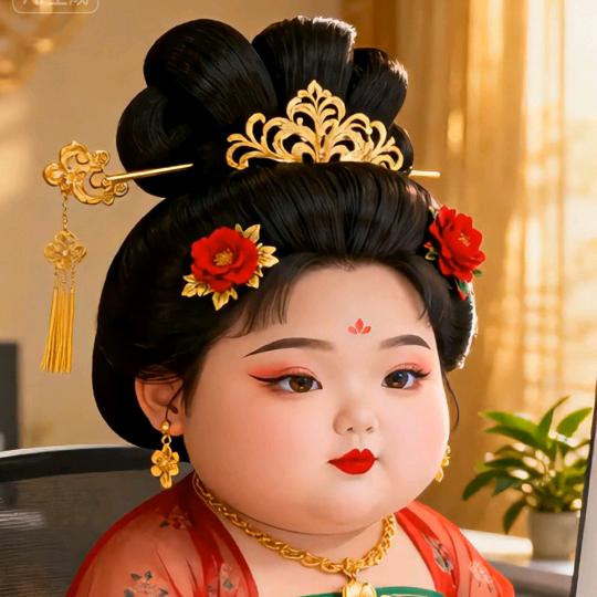 贵妃不瘦也很美