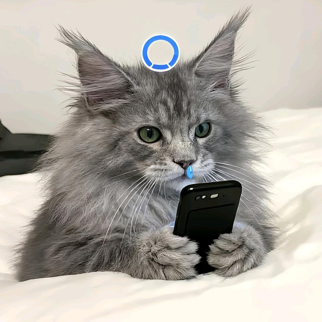 奇奇是只缅因猫