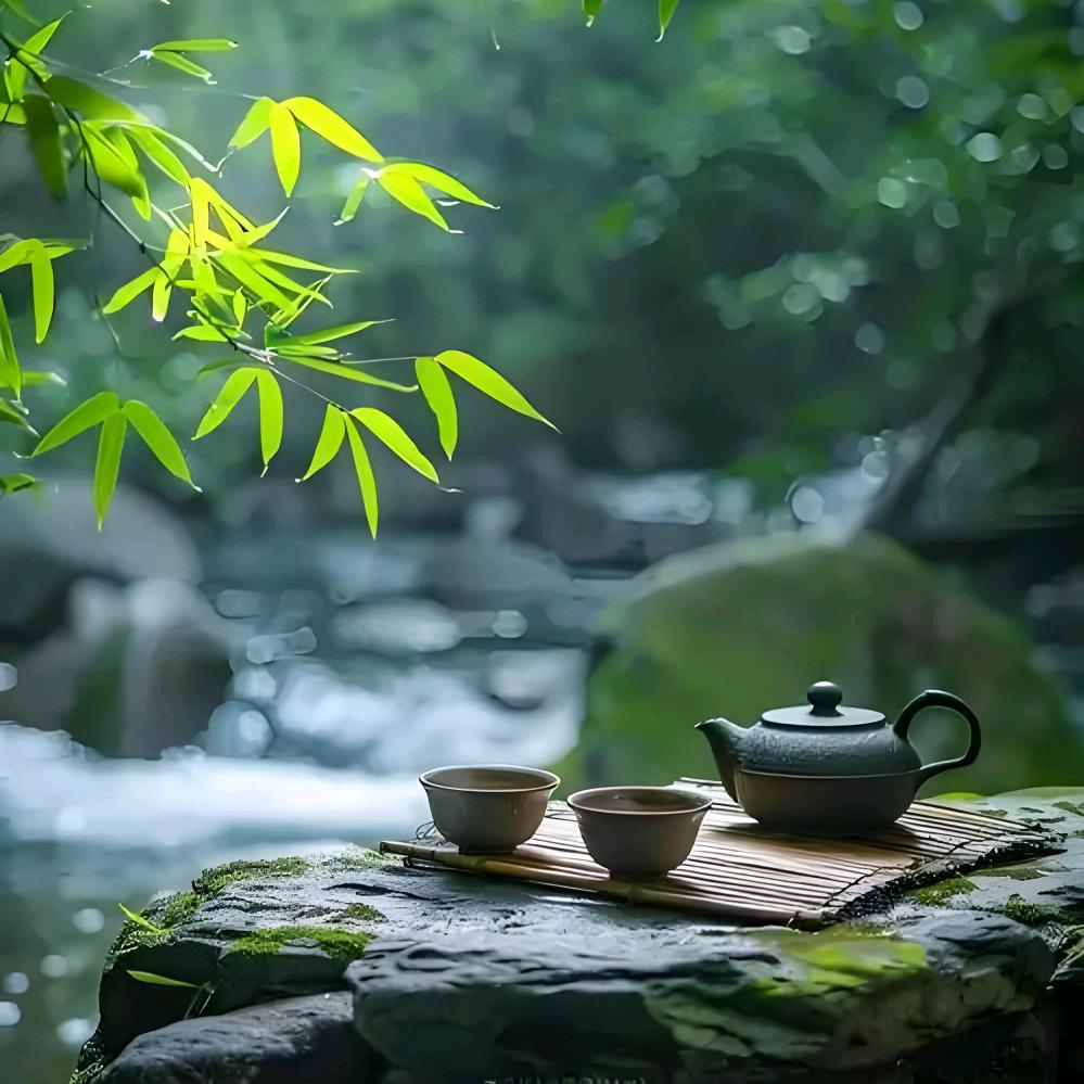半杯清茶