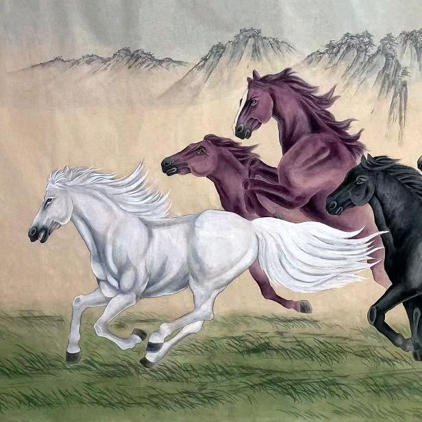 旗开得胜马到成功