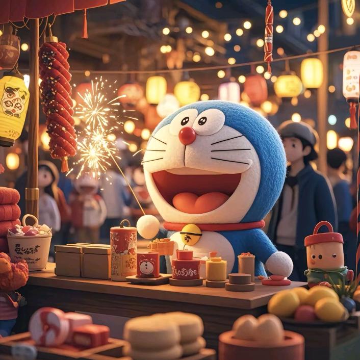 快乐的蓝胖子